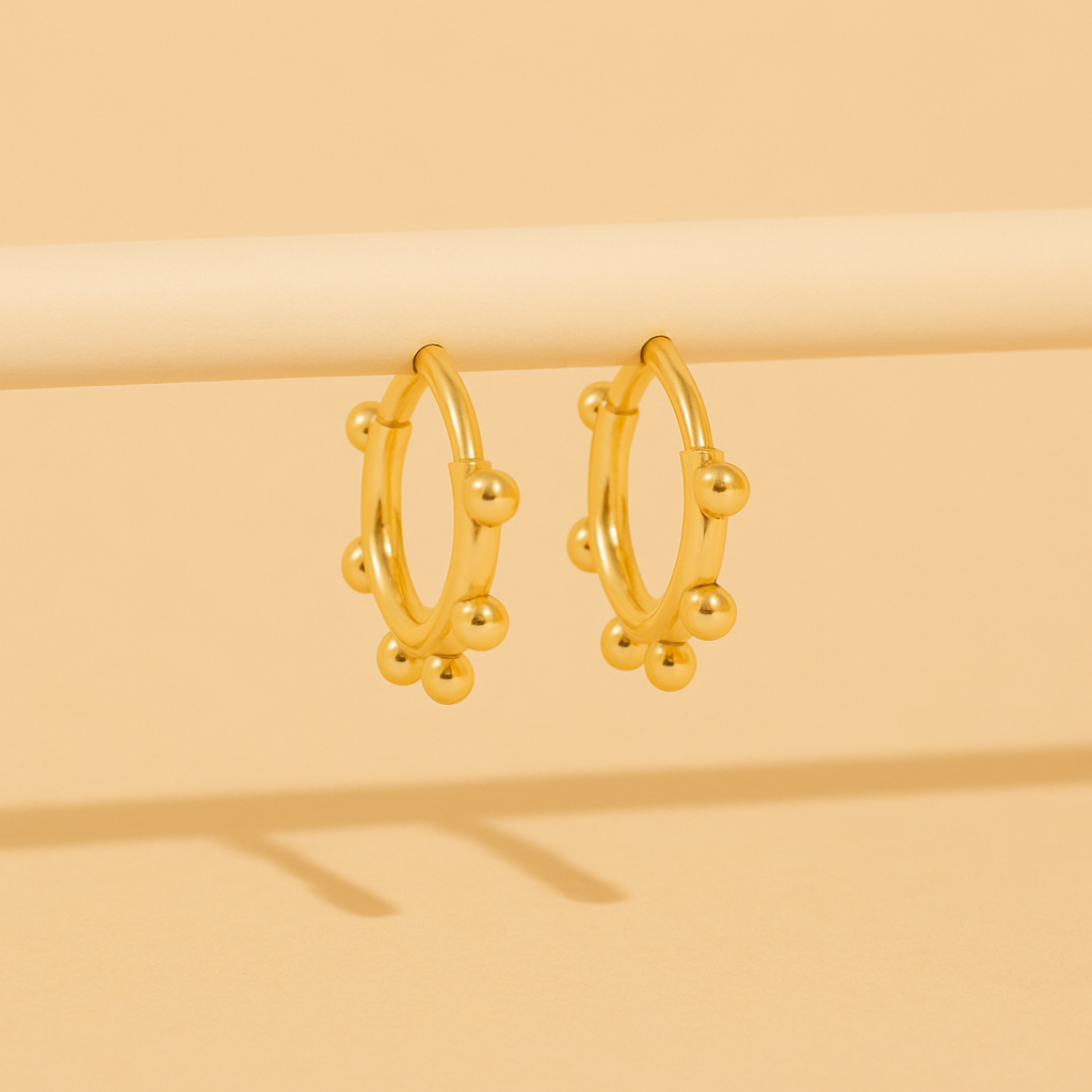 Aurelia Huggie Hoops