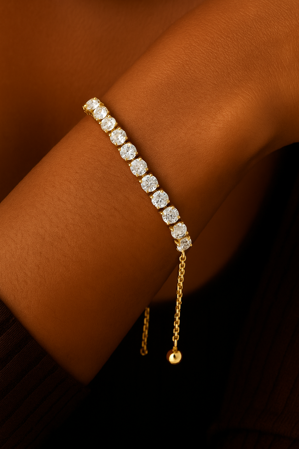18k Halo Gleam Bracelet