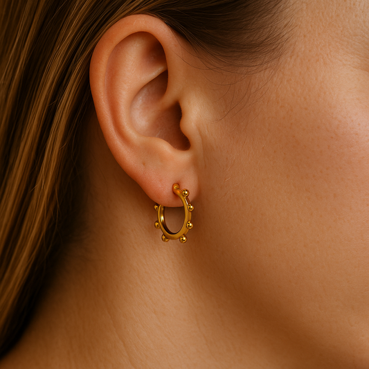Aurelia Huggie Hoops