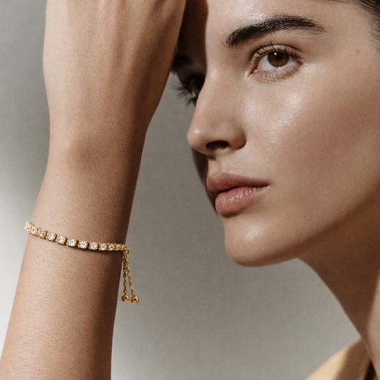 18k Halo Gleam Bracelet