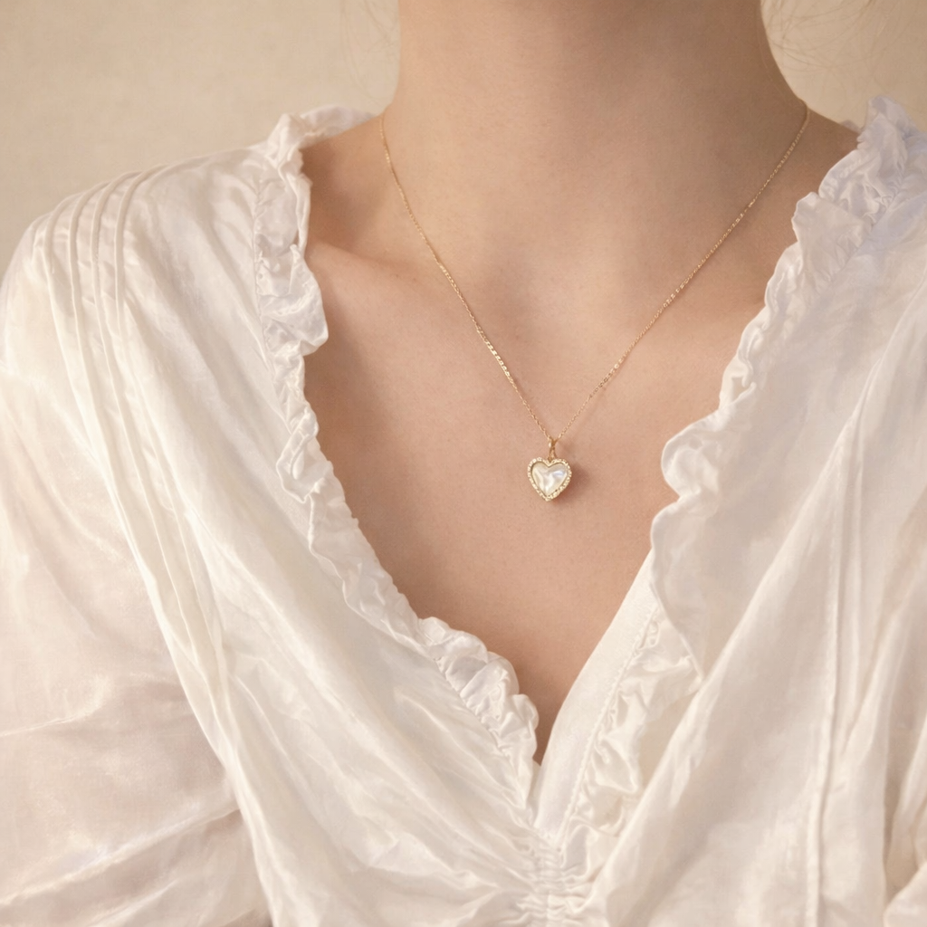 Solene Heart Necklace